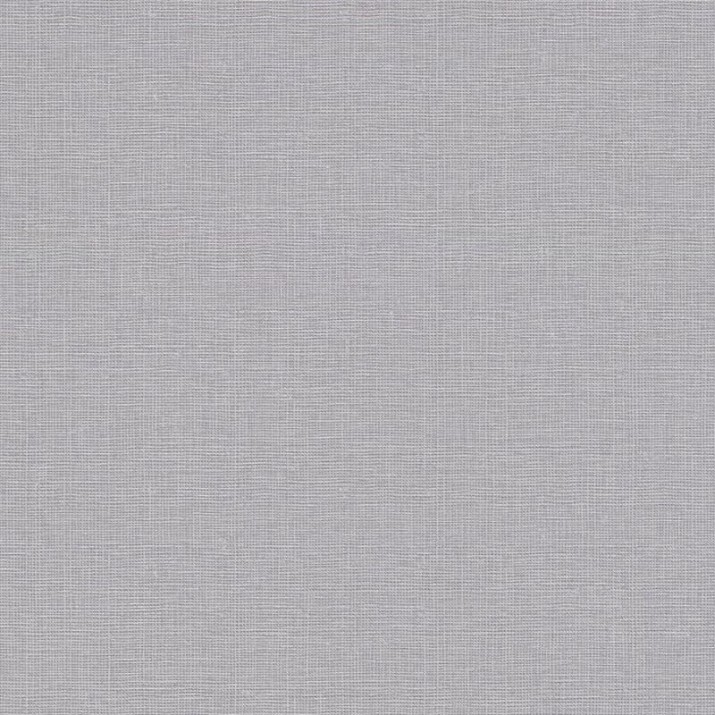 Papier Peint Vinyle sur Intissé Uni Toile de Lin Gris Moyen – Seychelles de Lutèce - réf. SEY023